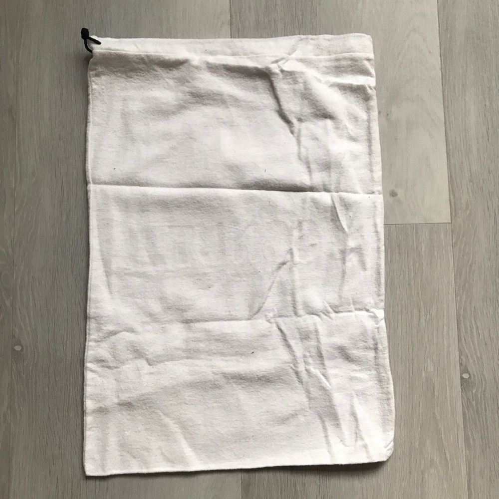SCHUTZ WHITE DUST BAG SMALL DRAWSTRING STORAGE - Picture 5 of 7